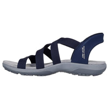 Indlæs billede til gallerivisning 163460 NVY navy damesandal