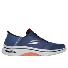 Indlæs billede til gallerivisning 216604 NVOR navy herresko med slip-in