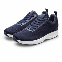 Indlæs billede til gallerivisning Track knit navy/hvid