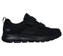 Indlæs billede til gallerivisning 55515 EWWBBK Sort bred velcrosko