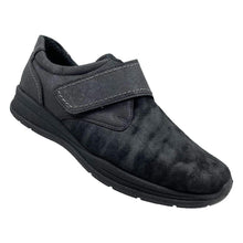 Indlæs billede til gallerivisning N18202 Stretch herresko med velcro