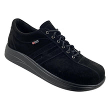 Indlæs billede til gallerivisning 34011G Sort Nubuck Fritid Next generation med gængesål