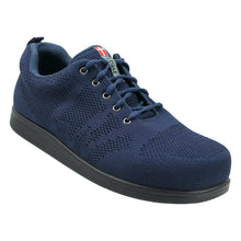 Indlæs billede til gallerivisning 45821P Navy Knit med Sort PU Sål