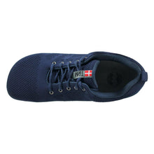 Indlæs billede til gallerivisning 45821P Navy Knit med Sort PU Sål