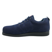 Indlæs billede til gallerivisning 45821P Navy Knit med Sort PU Sål