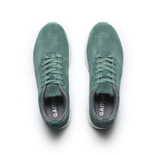 Indlæs billede til gallerivisning Track leather Pinegrey/white