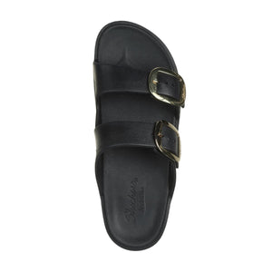 111592 BLK sorte damesandaler