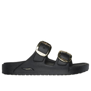 111592 BLK sorte damesandaler