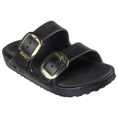 111592 BLK sorte damesandaler