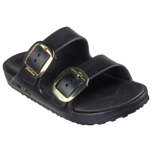 111592 BLK sorte damesandaler