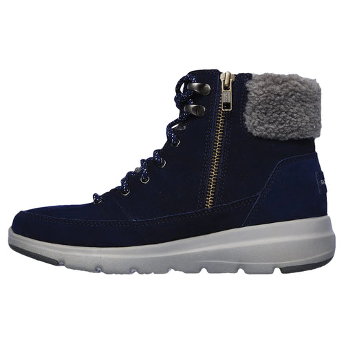 16677 NVGY navy Damestøvlet