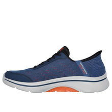 Indlæs billede til gallerivisning 216604 NVOR navy herresko med slip-in