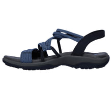 Indlæs billede til gallerivisning 41180 NVY navy Damesandal