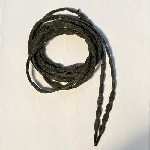 Trim Next Gen olivenfarvede no-slip snørebånd