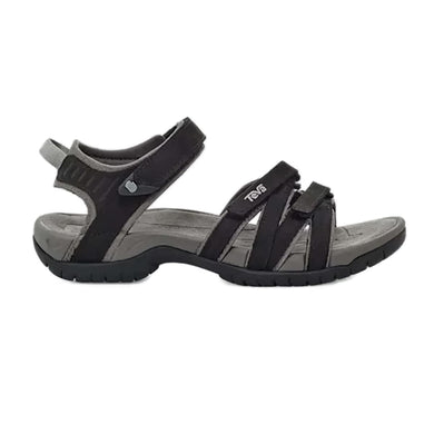 Tirra BLK sort damesandal i skind