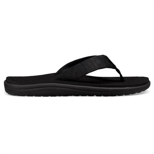 3737 Voya Flip Sort Herre Tåsandal