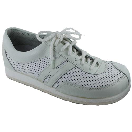 1480 Topform Hvid Perforeret Skind