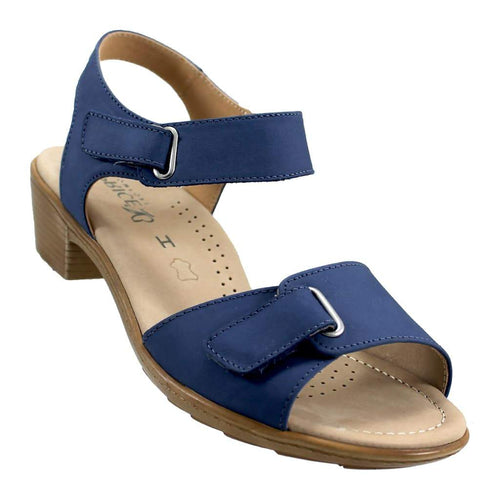 895 Jeans suede med hæl