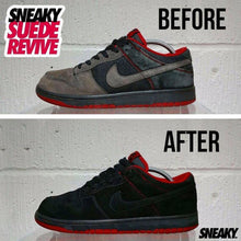 Indlæs billede til gallerivisning Suede Revive (Black) - Sneaky - Lion Feet - Sneaker Restoration